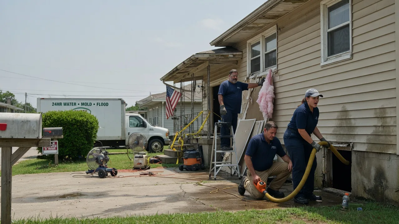 Water Damage Repair in East Springfield, OH near me